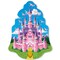 Party Central Club Pack of 12 Pink and Purple Fairytale Princess Castle Birthday Party Wall Decors 16.5"